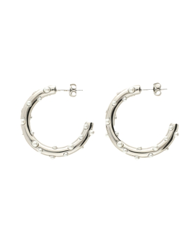My Jewellery Earrings hoop & pearls MJ09200
