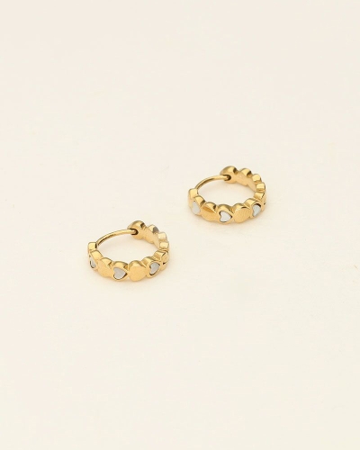 My Jewellery Earring hearts pearls MJ09210