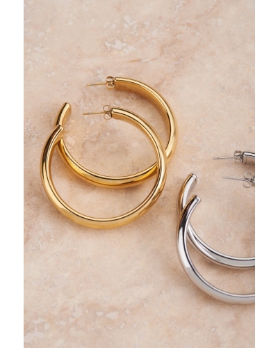My Jewellery OORRINGEN ROND OPEN ZILVER