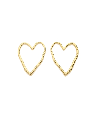 My Jewellery OORBELLEN STUDS OPEN HART GOUD
