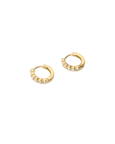 My Jewellery Earring mini hoop strass transparan MJ09495