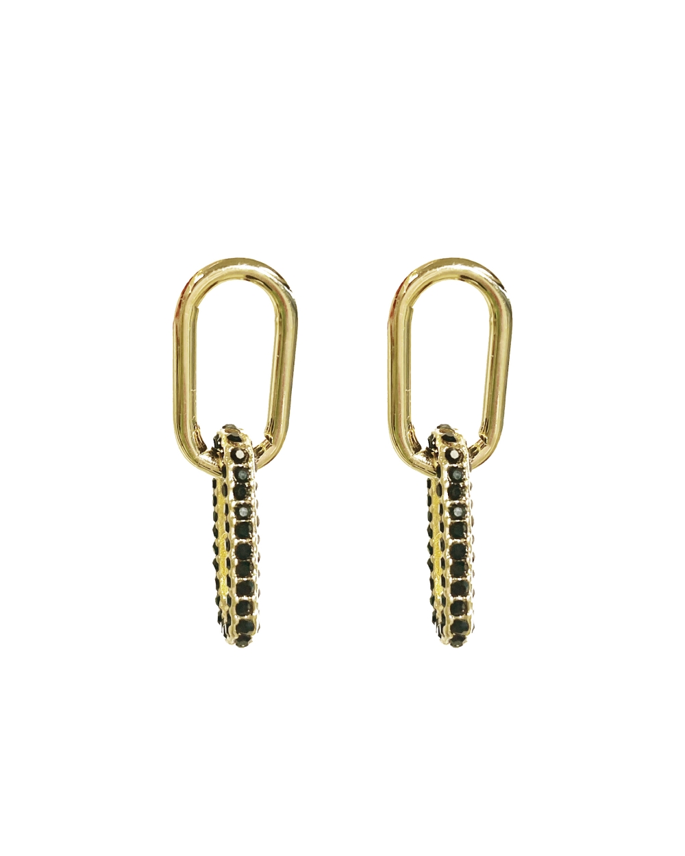 OORSTEKER SPARKLE CHAIN GOUD