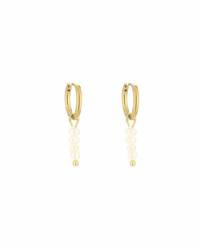 Gossip OORRINGEN MET PARELS GOUD