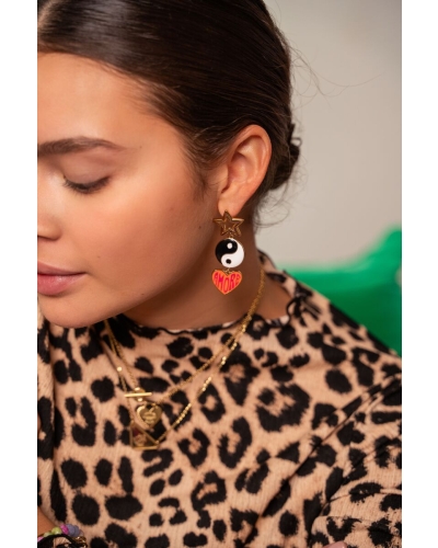 My Jewellery OORHANGERS MET DRIE BEDELS