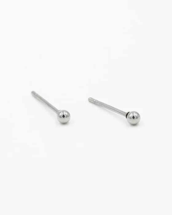 OORKNOPJE CIRCLE BALL ZILVER