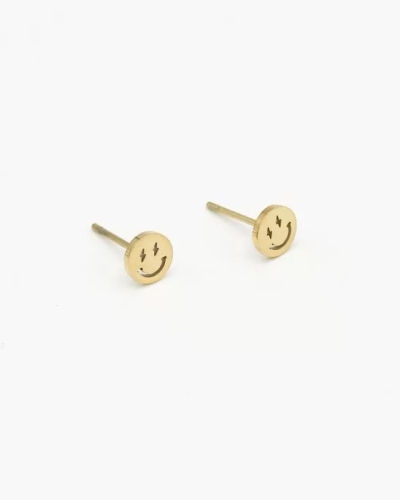 OORKNOPJE SMILEY GOUD