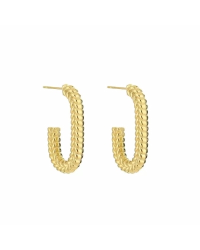Gossip JE14172 OVALE OORRINGEN MET PATROON