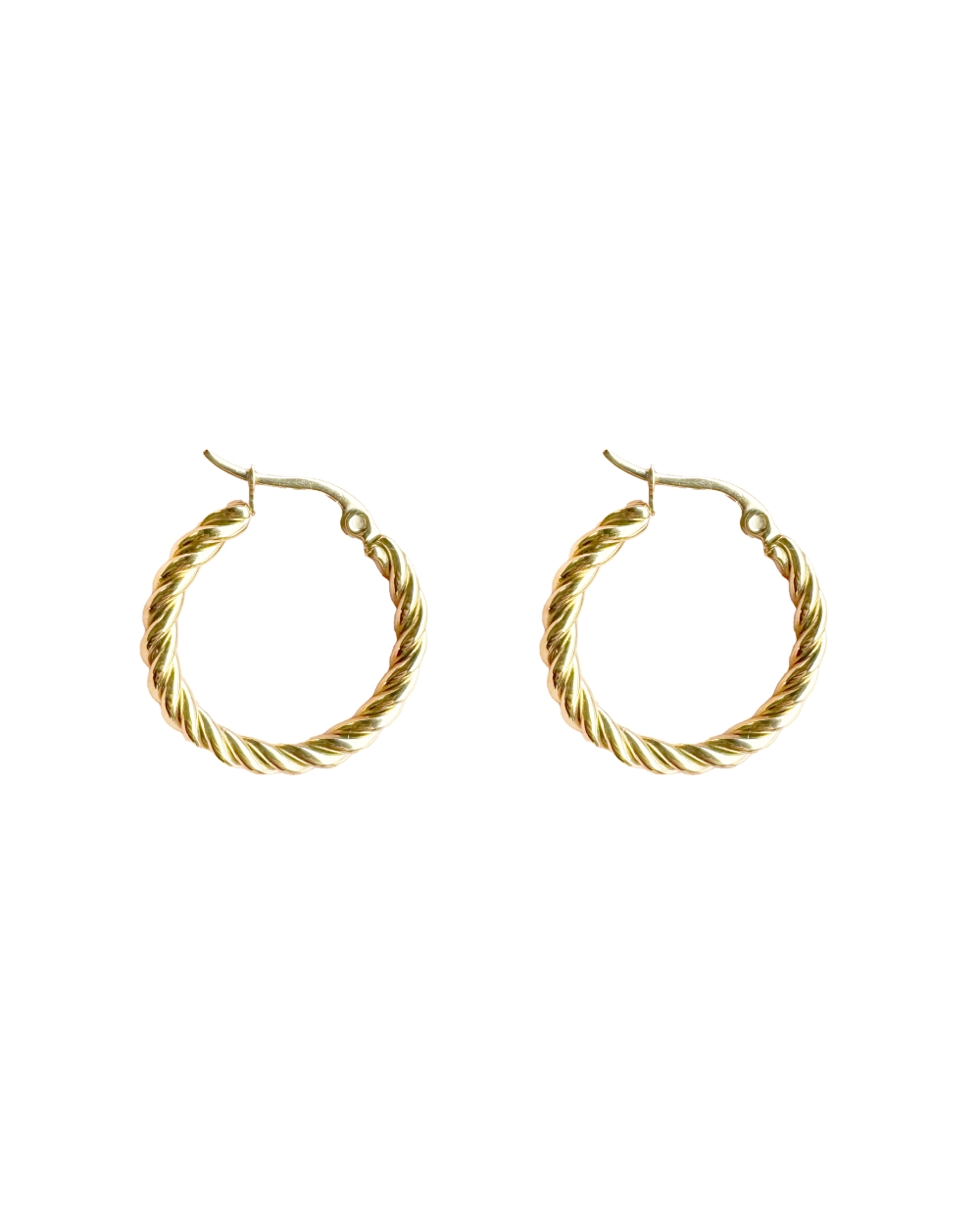 ESSENTIAL HOOPS GEDRAAID GOUD