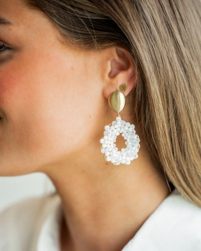 Gossip OORBELLEN DRUPPEL BEADS IVOOR