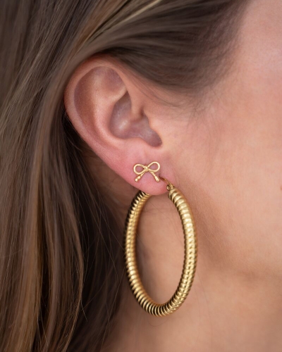 STRIKJES STUDS GOUD