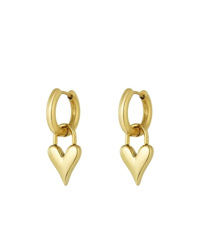 Gossip LUCKY LOVE OORBELLEN GOUD
