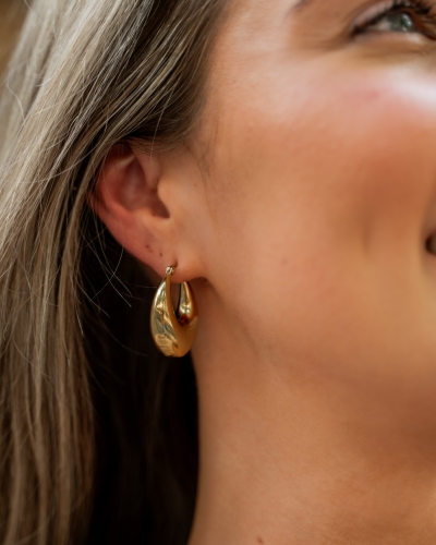 OORBELLEN ICON GOUD
