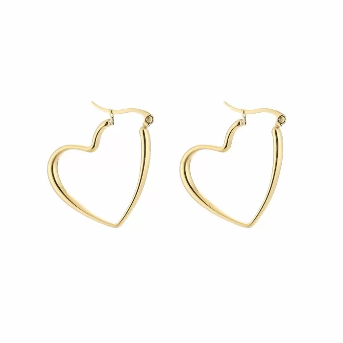 LOVE OORBELLEN OPEN HART