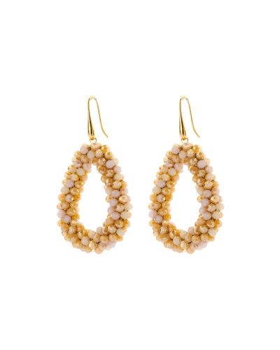 Gossip DRUPPEL MIX OORBELLEN BEIGE