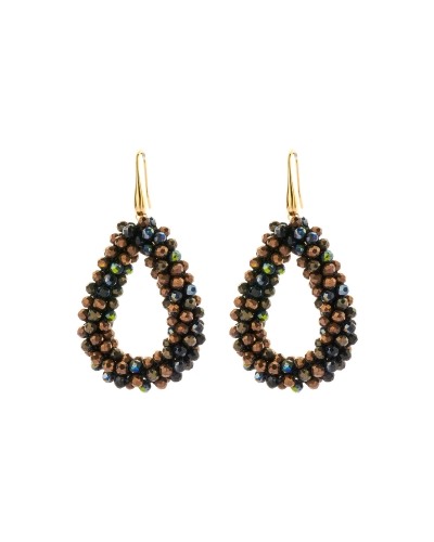 Gossip DRUPPEL MIX OORBELLEN DONKERBLAUW 