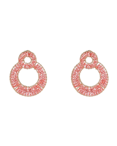 Day & Eve OORHANGER BEADS GROOT FUCHSIA E4565-3