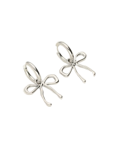 My Jewellery STATEMENT OORRINGEN MET GROTE STRIK ZILVER