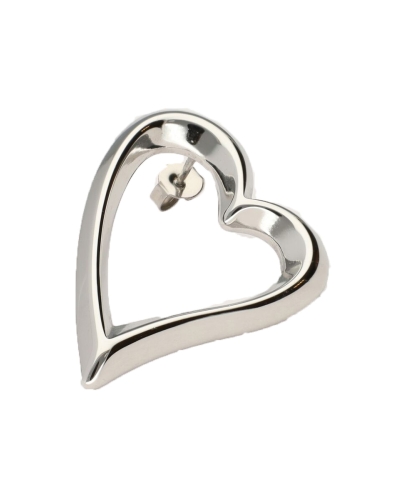 My Jewellery STUDS OORBELLEN MET OPEN HART ZILVER