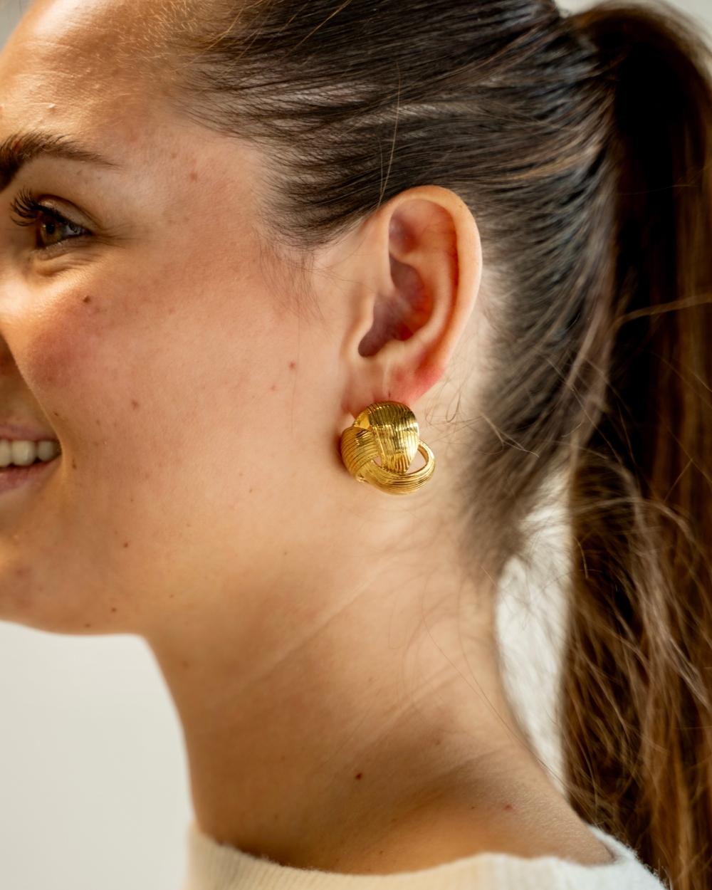 STATEMENT OORBELLEN KNOOP GOUD