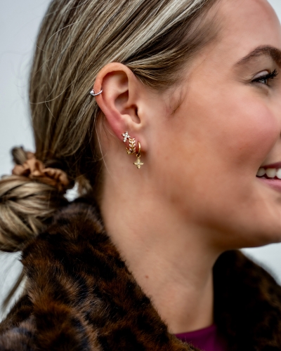 Gossip OORRINGETJES BLAADJES GOUD