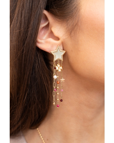 My Jewellery STARRY OORHANGERS GOUD