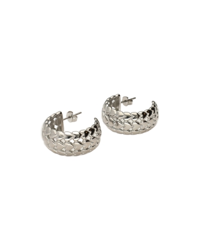 My Jewellery Earring vintage heart hoops MJ12028
