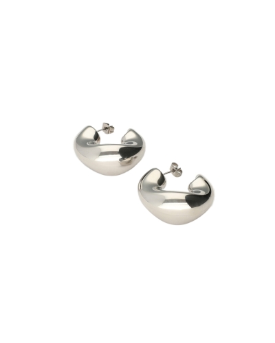 My Jewellery BREDE OORBELLEN ZILVER