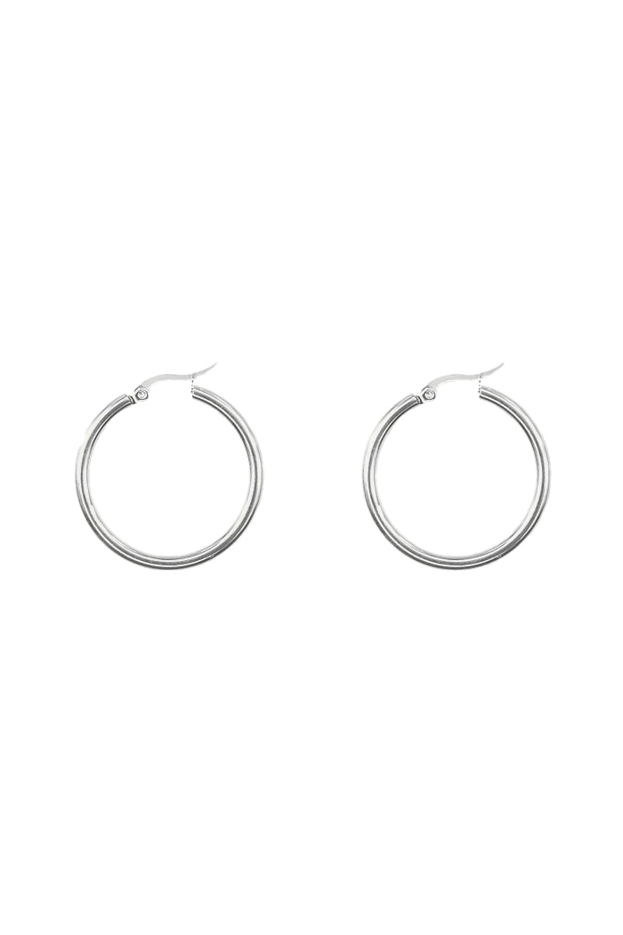 OORRINGEN BASIC KLEIN ZILVER