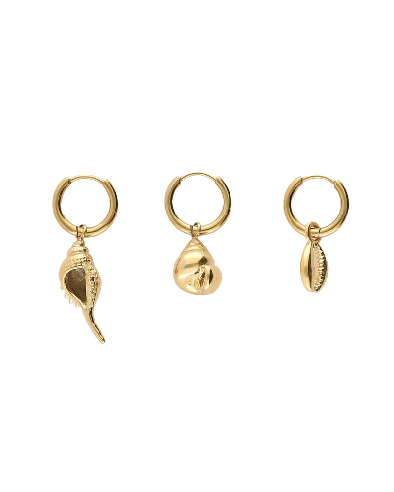 EARPARTY SHELLS GOUD
