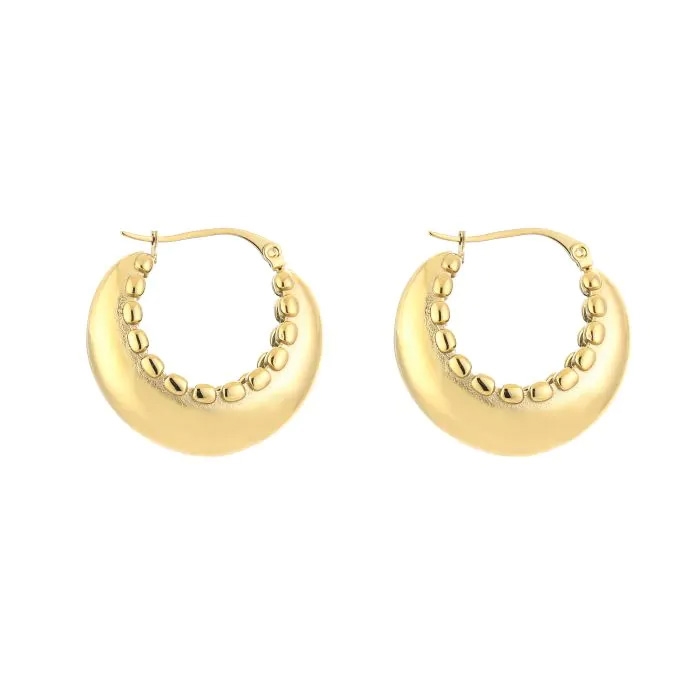 BOHO HOOP OORBELLEN GOUD