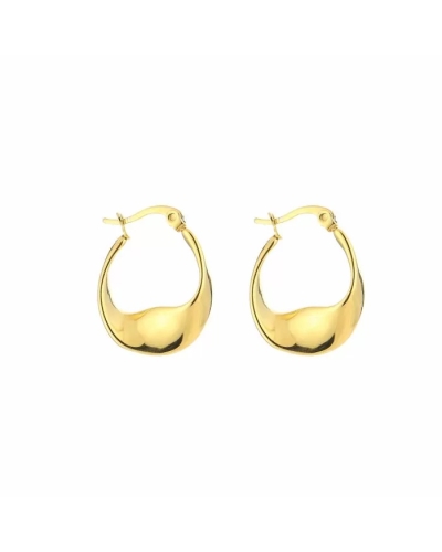 Gossip JE15627 WAVED HOOPS OORBELLEN