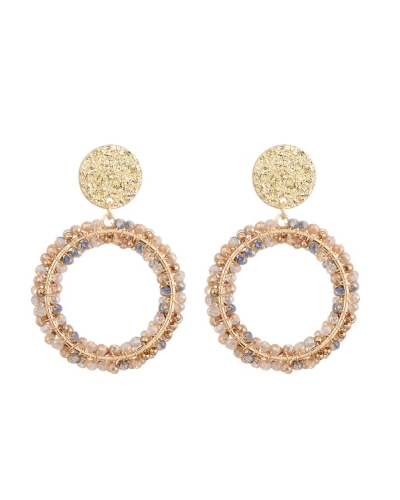 Gossip RONDE STATEMENT OORBELLEN CHIQUE GOUD/BRONS