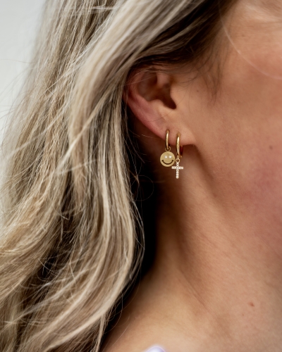 Gossip JE15260 OORRINGEN KRUISJE STRASS
