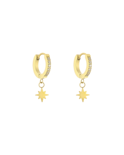 Gossip JE13659 OORBEL MORNING STAR CRYSTAL