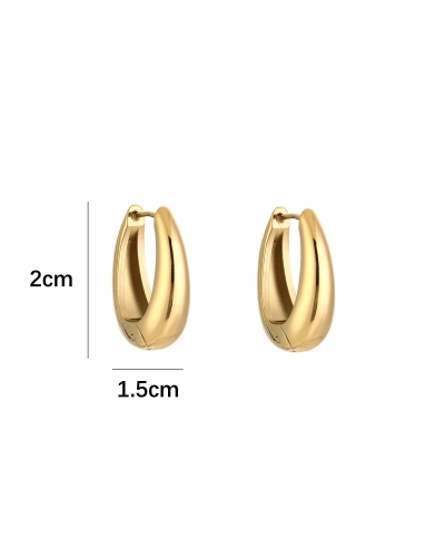 OVALEN CLASSIC OORBELLEN GOUD