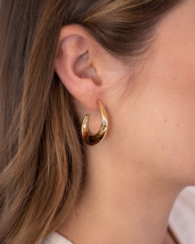 My Jewellery Earring hoops twist MJ12796