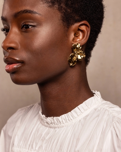 My Jewellery Earstud half flower MJ12537