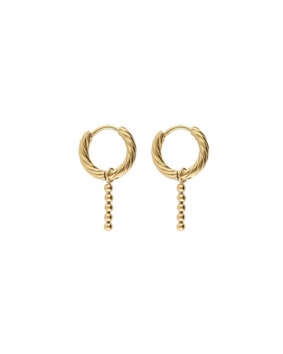 My Jewellery Earring mini hoop dots MJ13619