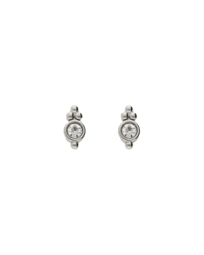 My Jewellery Earstud strass dots transparant MJ14857
