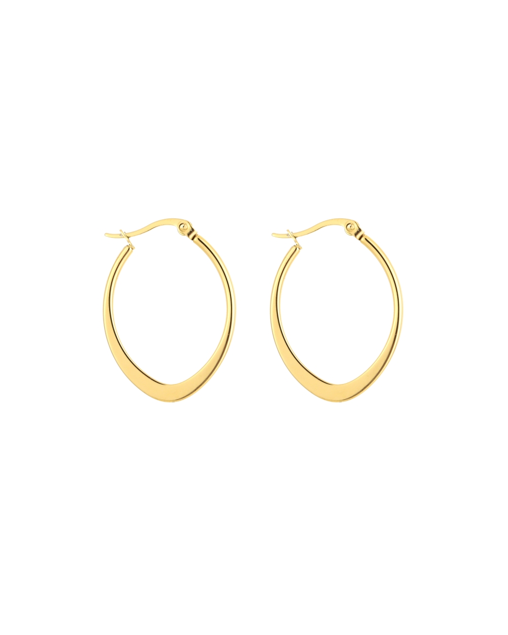 CHIQUE HOOP OORBELLEN GOUD