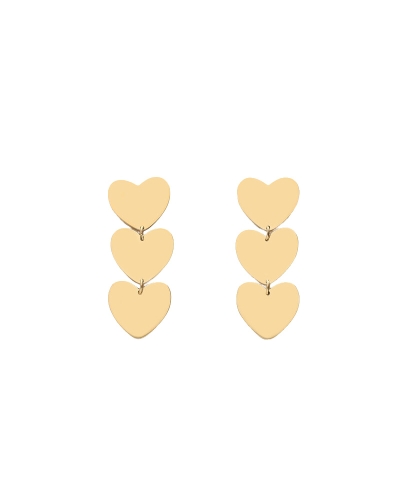 My Jewellery Earrings 3 hearts small MJ11676