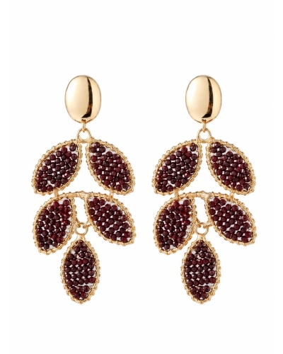 Day & Eve Square Bead Drop Dangle E65081-2