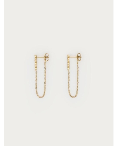 My Jewellery Earring stud strass chain MJ16950