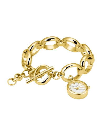 ROSEFIELD OVAL CHARM CHAIN GOUD