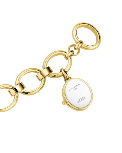 OVAL CHARM CHAIN GOUD