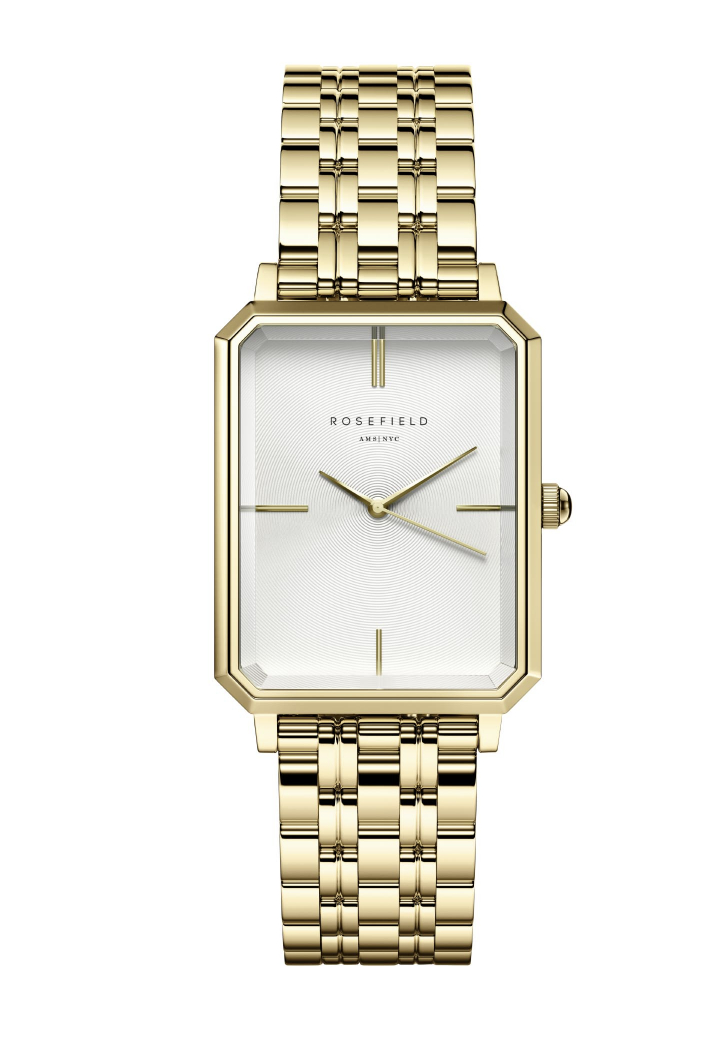 THE OCTAGON WHITE SUNRAY STEEL GOLD 
