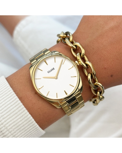 CLUSE FÉROCE HORLOGE GOUD 