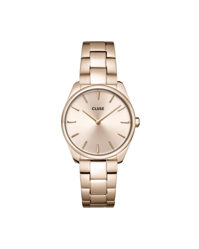 CLUSE FÉROCE PETITE HORLOGE ROSEGOLD 
