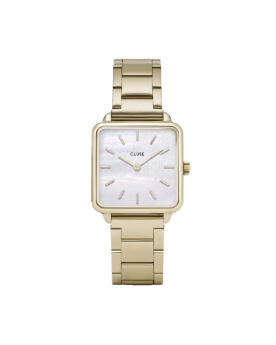CLUSE LA TÉTRAGONE HORLOGE GOUD