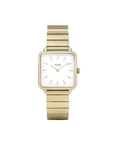 CLUSE LA TÉTRAGONE HORLOGE GOUD 